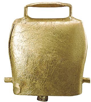 Cencerro Campana Acero color Bronce 7,5 cm Cencerro Campana Acero color Bronce 7,5 cm