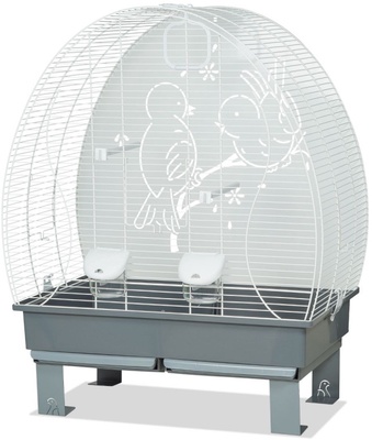 Jaula Pajaro 673 Blanca