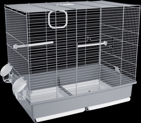 Jaula Pajaro 614 Blanca