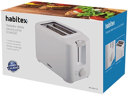 Tostador 700W Habitex CC4402C