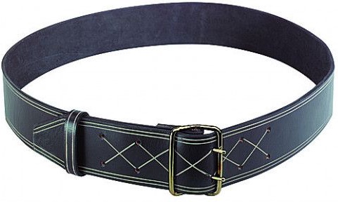 Collar Negro Ganadero 47mm x 125 cm
