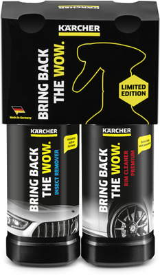 Kit Limpiador Karcher  Exterior Automovil - Llantas y Quitainsectos- 500ml