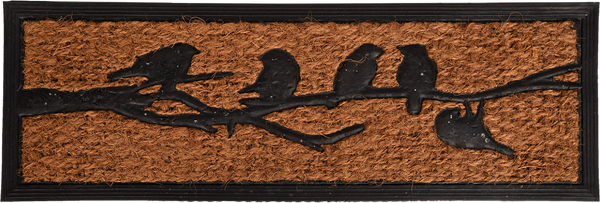 Felpudo Aves Fibra de Coco