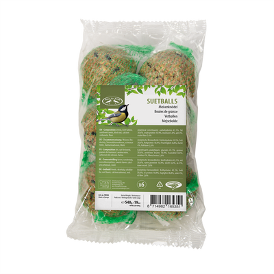 Bolas de Sebo Pajaros Silvestres 6 Unidades