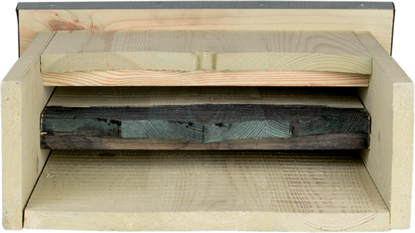 Nido Murcielagos Bat Box con Silueta L