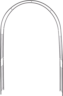 Arco Rosas Jardin con Barras