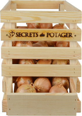 Caja Madera para Cebollas