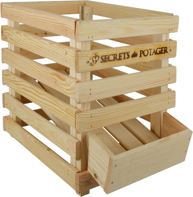Caja Madera para Cebollas