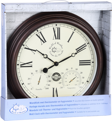 Reloj Jardin Exterior Dise�o Clasico