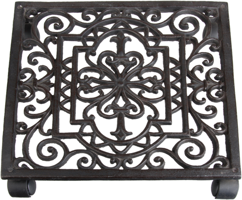 Carro Plantas Cuadrado para Interiores