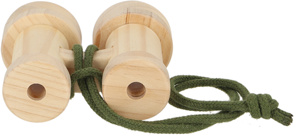 Prismaticos de Madera