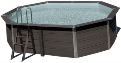 Piscina Avantgarde Ovalada con Led 524x386x124 cm