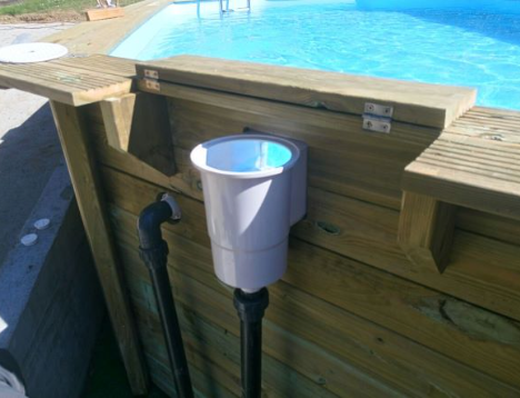 Piscina Sunbay Madera Rectangular  815x420x146 cm