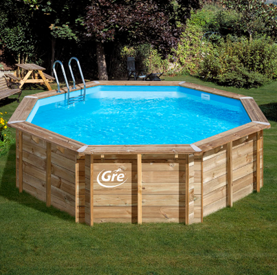 Piscina Sunbay Madera Redonda �500 x 127 cm