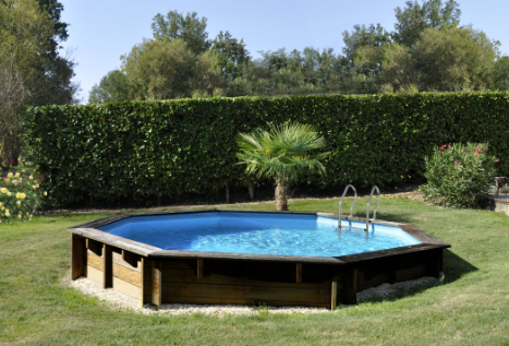 Piscina Sunbay Madera Redonda �500 x 127 cm