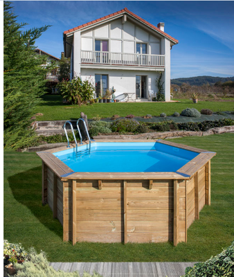 Piscina Sunbay Madera Redonda �400 x 119 cm