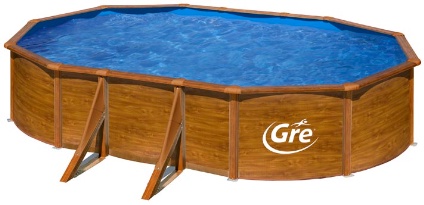 Piscina Pacific Ovalada 610x375x120 cm