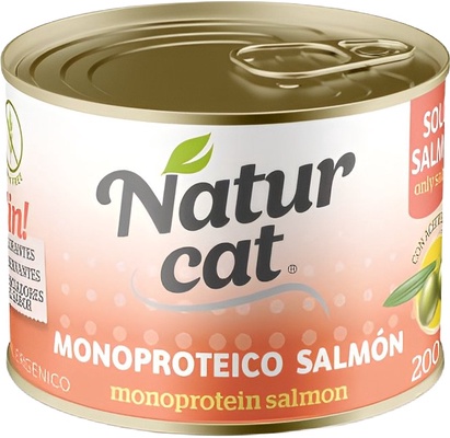 Naturcat Monoproteico Salmon 200 gr