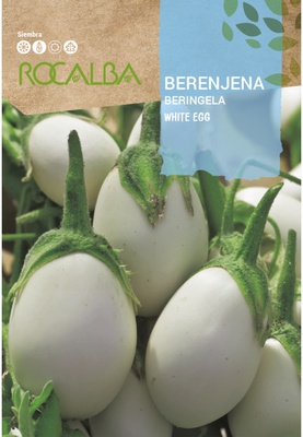 Semilla Berenjena White Egg