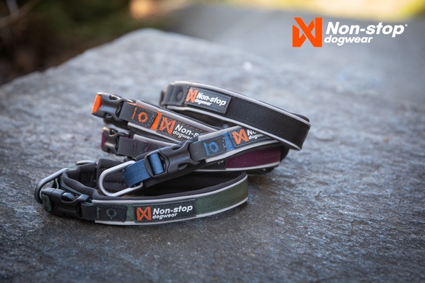 Collar perros Roam collar negro talla XL