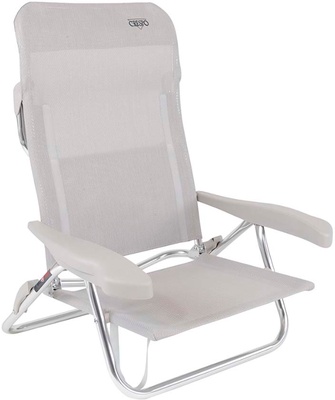 Crespo Silla de Playa AL/221M Gris Claro