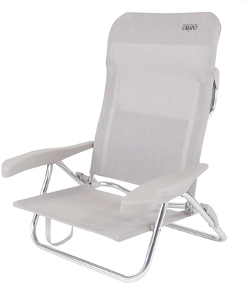 Crespo Silla de Playa AL/221M Gris Claro