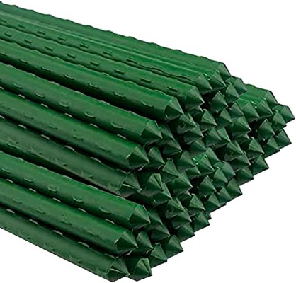Pack 50 Unidades Tutor Acero Plastificado 210 cm 16mm Pack 50 Unidades Tutor Acero Plastificado 210 cm 16mm