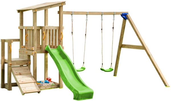 Parque Infantil Cascade L con Columpio Doble