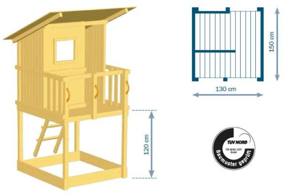 Parque Infantil Beach Hut L