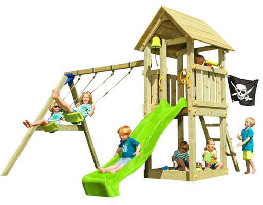 Parque Infantil Kiosk XL con Columpio Individual