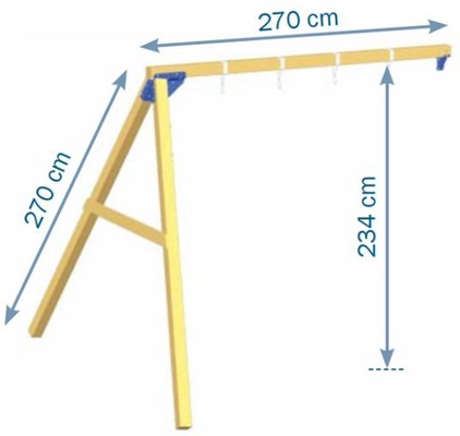 Parque Infantil Kiosk XL con Columpio Doble