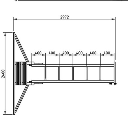 Parque Infantil Teide XL Columpio Individual y Escalera de Mono
