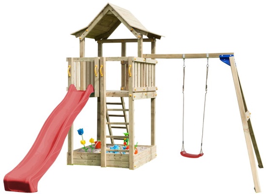 Parque Infantil Pagoda XL Columpio Individual Parque Infantil Pagoda XL Columpio Individual