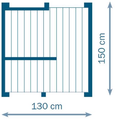 Parque Infantil Beach Hut XL con Columpio Individual