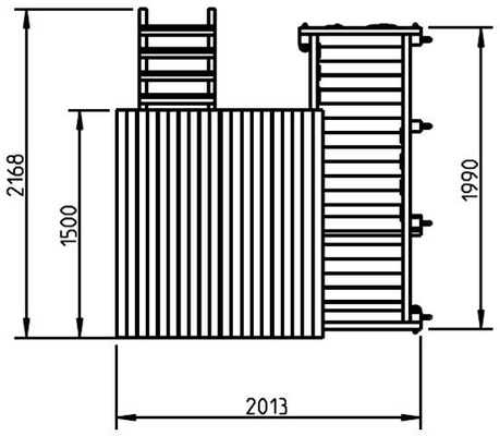Parque Infantil Penthouse XL con Challenger