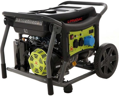 Generador Pramac WX6200ES arranque electrico apoyo placas solares Generador Pramac WX6200ES arranque electrico apoyo placas solares