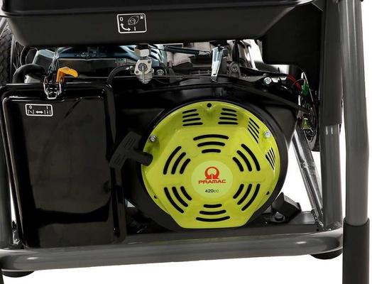 Generador Pramac WX6200ES arranque electrico apoyo placas solares