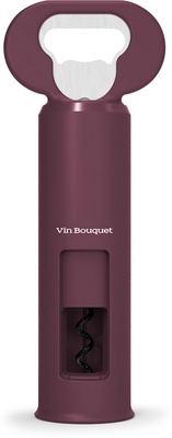 Sacacorchos de Giro - Abrelatas 3 en 1 Burdeos Vin Bouquet