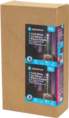 Arbol Navidad Diseño Cono Luz Blanca 1.8 Mt Arbol Navidad Diseño Cono Luz Blanca 1.8 Mt