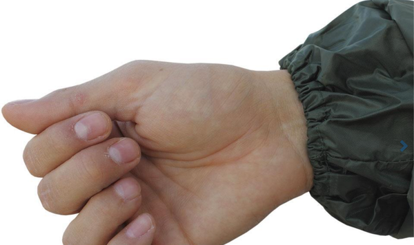 Chaqueta de agua Color Verde XXXL