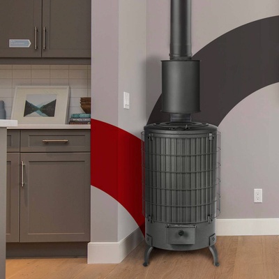 Estufa Le�a 4 EcoDesign Supra