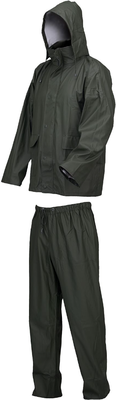 Traje Agua Impermeable PVC-PU Verde L