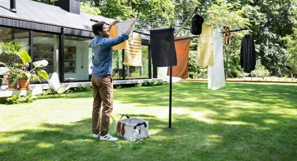 Tendedero Rotary Topspinner 4 Brazos 50 Metros Antracita