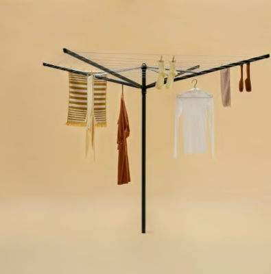 Tendedero Rotary Topspinner 4 Brazos 50 Metros Antracita