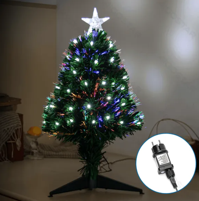 Arbol de Navidad con Luces Led - Luz Fria 210 cm