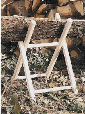 Caballete de Madera Mediano 2 Brazos