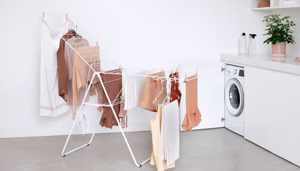 Tendedero Hangon con Alas 25m Blanco - Con Accesorio para Calcetines