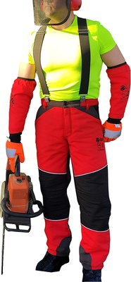 Pantalon Anticorte Motosierra Elastico Clase 2 Talla XL