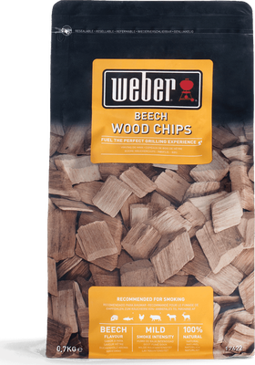 Astillas de Madera de Haya para Ahumar - Bolsa de 0.7 kg