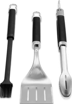 Juego de Pinzas, Espatula y Pincel de precision